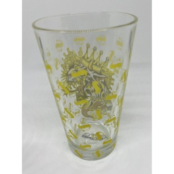 Ed Hardy Tattoo Art Pint Glass Christian Audigier  Las Vegas Skull,Snake,Tiger - Picture 6 of 10